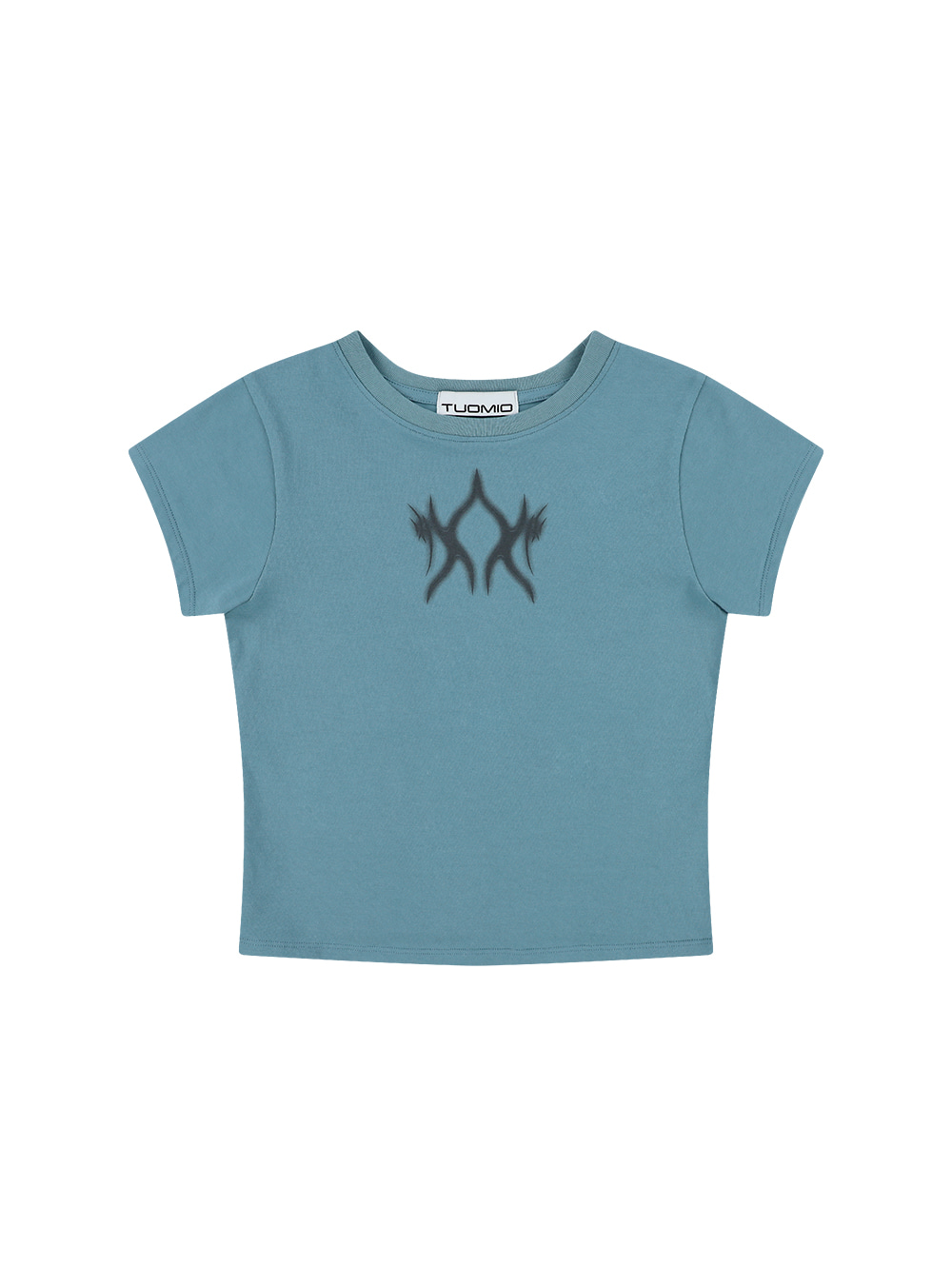 FLAME BABY T-SHIRTS [DUSTY BLUE]
