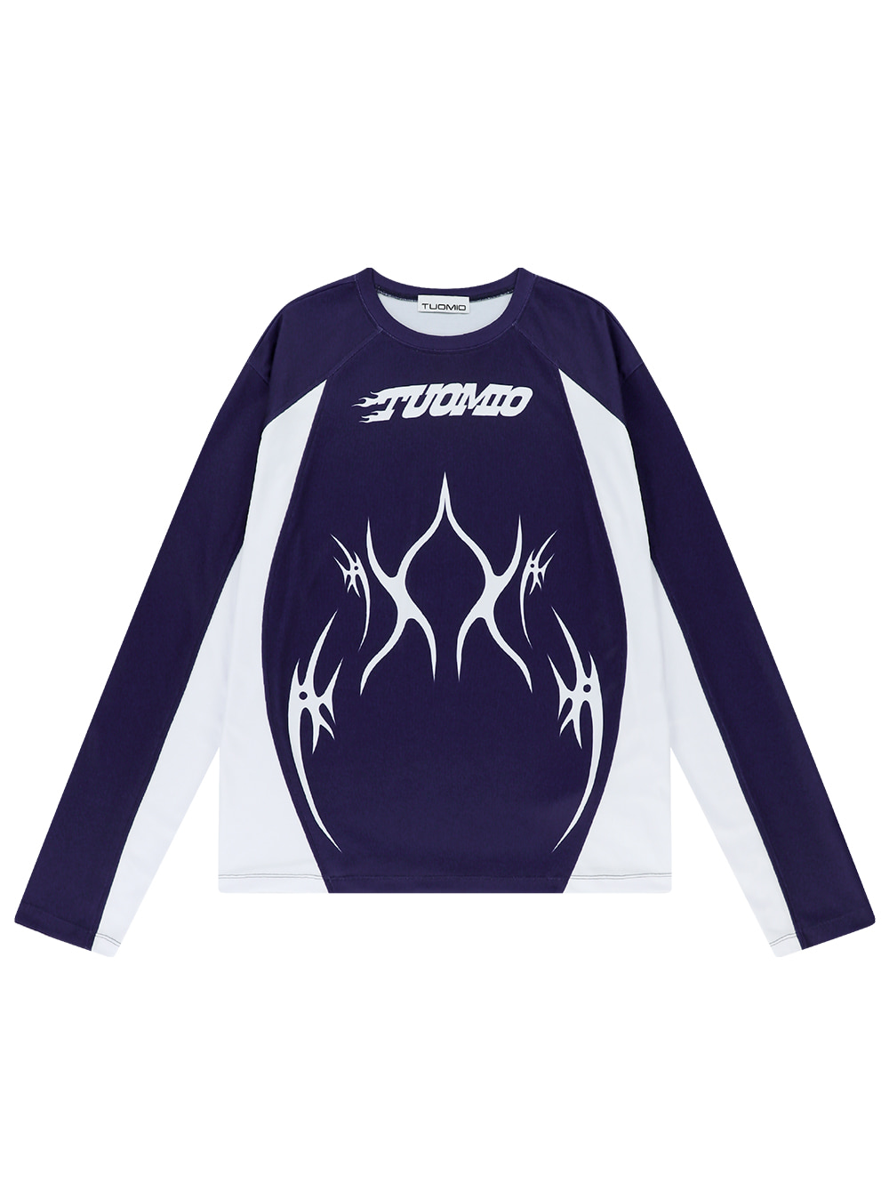 CURVED TRACK JERSEY [NAVY]