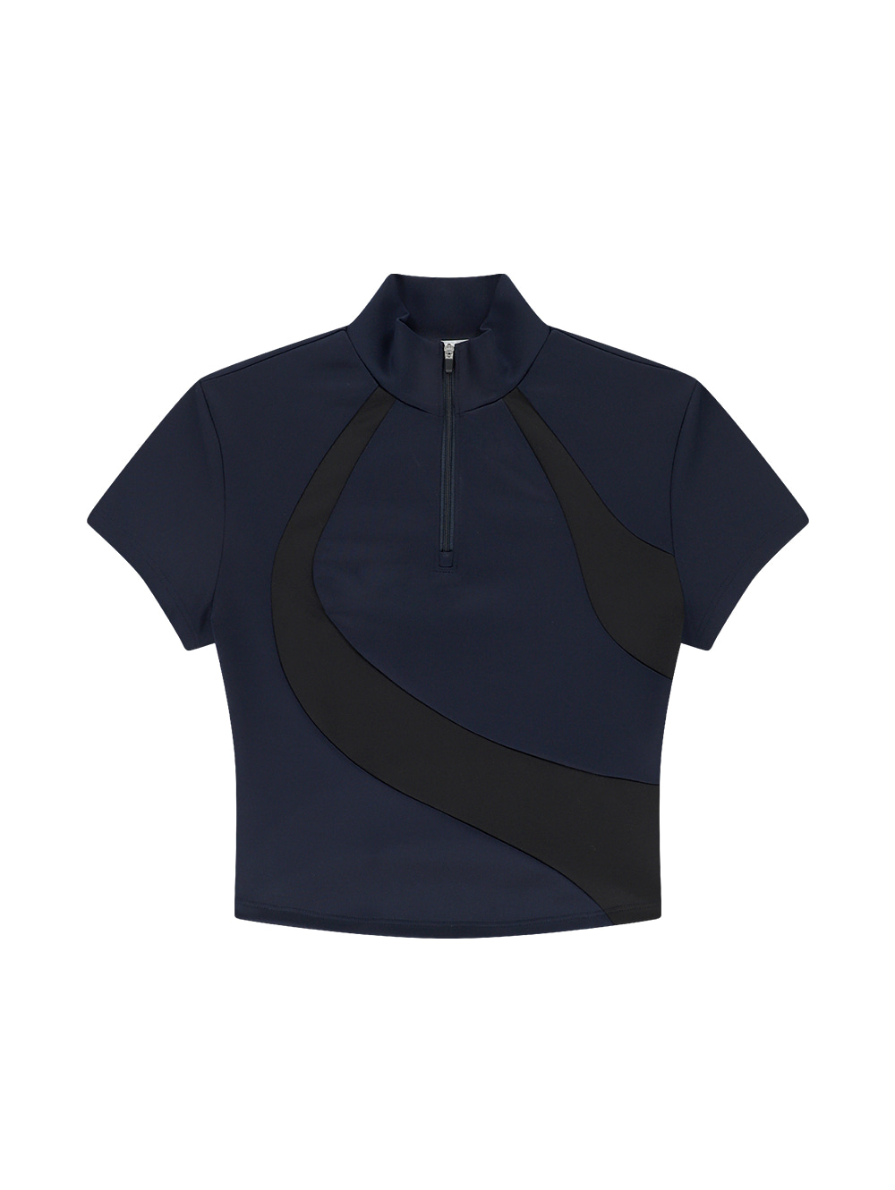 CURVED RACING TOP [NAVY]